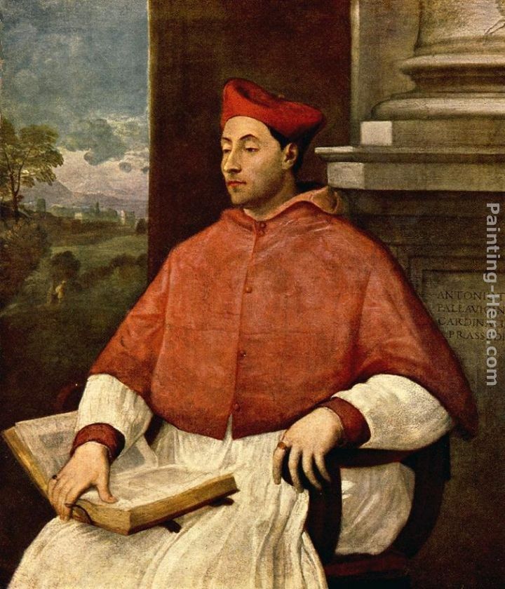 Sebastiano del Piombo Portrait of Antonio Cardinal Pallavicini